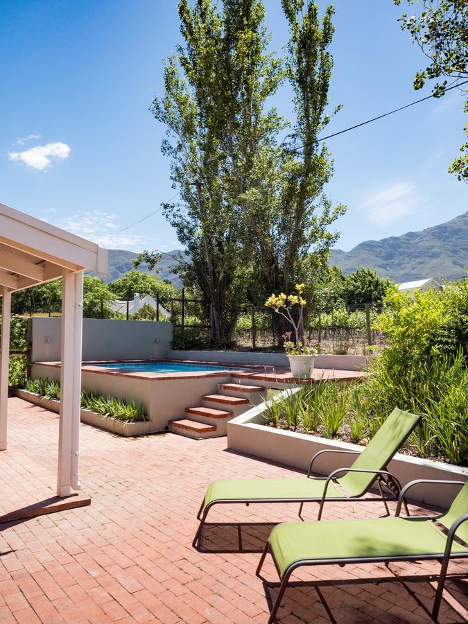 Petit Jourdan Cottage Franschhoek Exteriör bild