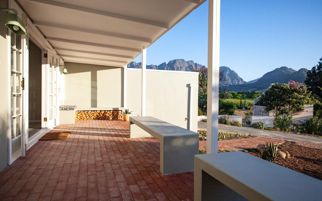 Petit Jourdan Cottage Franschhoek Exteriör bild