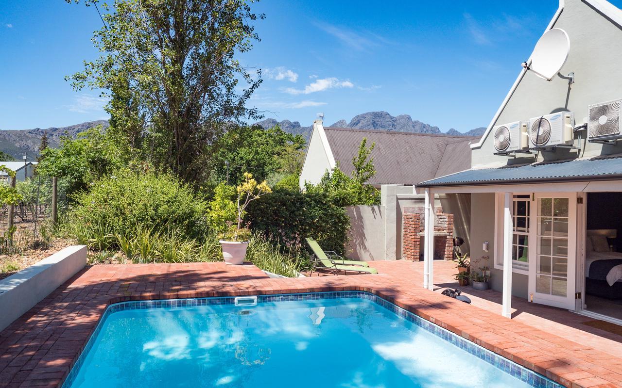 Petit Jourdan Cottage Franschhoek Exteriör bild